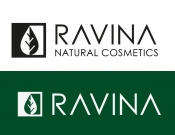 Projekt graficzny, nazwa firmy, tworzenie logo firm Logo kosmetyków naturalnych RAVINA - Eliosanka