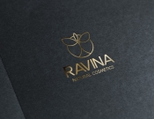 Projekt graficzny, nazwa firmy, tworzenie logo firm Logo kosmetyków naturalnych RAVINA - TomaszKruk