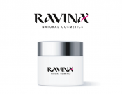 Projekt graficzny, nazwa firmy, tworzenie logo firm Logo kosmetyków naturalnych RAVINA - kruszynka