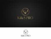 Projekt graficzny, nazwa firmy, tworzenie logo firm Logo marki KillyS PRO akcesoria kosm - TurkusArt