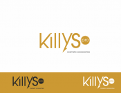 Projekt graficzny, nazwa firmy, tworzenie logo firm Logo marki KillyS PRO akcesoria kosm - malarz
