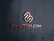 Projekt graficzny, nazwa firmy, tworzenie logo firm Logo dla BIKSTOR.com - stone