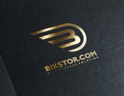 Projekt graficzny, nazwa firmy, tworzenie logo firm Logo dla BIKSTOR.com - noon