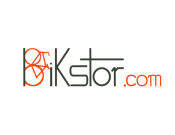 Projekt graficzny, nazwa firmy, tworzenie logo firm Logo dla BIKSTOR.com - RaspberriesDesigner