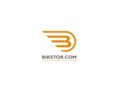 Projekt graficzny, nazwa firmy, tworzenie logo firm Logo dla BIKSTOR.com - noon