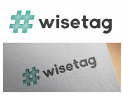 Projekt graficzny, nazwa firmy, tworzenie logo firm Logo dla STARTUPU! Wisetag! - grafikona1