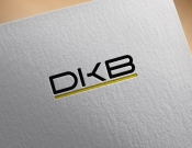 Projekt graficzny, nazwa firmy, tworzenie logo firm DKB branża budowlana - DesignAbstract