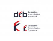 Projekt graficzny, nazwa firmy, tworzenie logo firm DKB branża budowlana - tartaletka