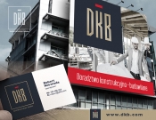 Projekt graficzny, nazwa firmy, tworzenie logo firm DKB branża budowlana - timur