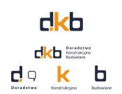 Projekt graficzny, nazwa firmy, tworzenie logo firm DKB branża budowlana - tartaletka
