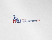 Projekt graficzny, nazwa firmy, tworzenie logo firm Logo myWspieramy.org - myConcepT