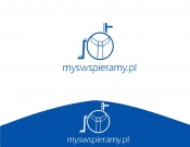 Projekt graficzny, nazwa firmy, tworzenie logo firm Logo myWspieramy.org - felipewwa