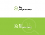 Projekt graficzny, nazwa firmy, tworzenie logo firm Logo myWspieramy.org - NoNameProject