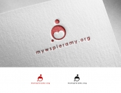 Projekt graficzny, nazwa firmy, tworzenie logo firm Logo myWspieramy.org - matuta1