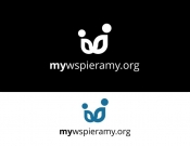 Projekt graficzny, nazwa firmy, tworzenie logo firm Logo myWspieramy.org - Pai Mei