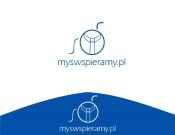 Projekt graficzny, nazwa firmy, tworzenie logo firm Logo myWspieramy.org - felipewwa