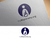 Projekt graficzny, nazwa firmy, tworzenie logo firm Logo myWspieramy.org - Aleksstr