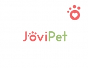 Projekt graficzny, nazwa firmy, tworzenie logo firm Logo dla firmy JoviPet  - stone