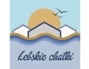 Projekt graficzny, nazwa firmy, tworzenie logo firm Logo dla domków Łebskie Chatki - Sleepwalker