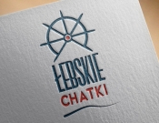 Projekt graficzny, nazwa firmy, tworzenie logo firm Logo dla domków Łebskie Chatki - wild