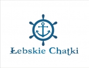 Projekt graficzny, nazwa firmy, tworzenie logo firm Logo dla domków Łebskie Chatki - kingu