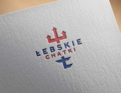 Projekt graficzny, nazwa firmy, tworzenie logo firm Logo dla domków Łebskie Chatki - feim