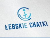Projekt graficzny, nazwa firmy, tworzenie logo firm Logo dla domków Łebskie Chatki - stone