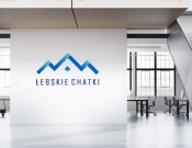 Projekt graficzny, nazwa firmy, tworzenie logo firm Logo dla domków Łebskie Chatki - noon
