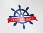 Projekt graficzny, nazwa firmy, tworzenie logo firm Logo dla domków Łebskie Chatki - NoNameProject