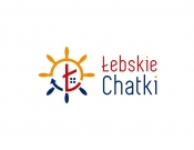 Projekt graficzny, nazwa firmy, tworzenie logo firm Logo dla domków Łebskie Chatki - ziemko