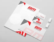 Projekt graficzny, nazwa firmy, tworzenie logo firm Logo dla firmy BM Automotive - feim