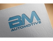 Projekt graficzny, nazwa firmy, tworzenie logo firm Logo dla firmy BM Automotive - Noobski