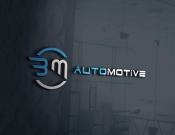 Projekt graficzny, nazwa firmy, tworzenie logo firm Logo dla firmy BM Automotive - stone