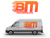 Projekt graficzny, nazwa firmy, tworzenie logo firm Logo dla firmy BM Automotive - H4Zi