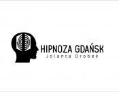 Projekt graficzny, nazwa firmy, tworzenie logo firm Hipnoza Gdańsk  - kingu
