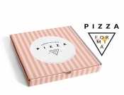 Projekt graficzny, nazwa firmy, tworzenie logo firm Nowoczesne logo dla nowej pizzerii - texter