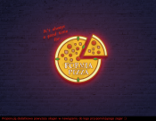 Projekt graficzny, nazwa firmy, tworzenie logo firm Nowoczesne logo dla nowej pizzerii - jngraphics