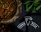 Projekt graficzny, nazwa firmy, tworzenie logo firm Nowoczesne logo dla nowej pizzerii - logAtom