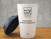 Projekt graficzny, nazwa firmy, tworzenie logo firm Konkurs na logo marki KAVVKA COFFEE - CS designer 
