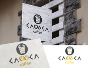 Projekt graficzny, nazwa firmy, tworzenie logo firm Konkurs na logo marki KAVVKA COFFEE - MrsLadyDoris