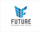 Projekt graficzny, nazwa firmy, tworzenie logo firm Logo Future Windows and Doors  - kingu