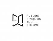Projekt graficzny, nazwa firmy, tworzenie logo firm Logo Future Windows and Doors  - ziemko