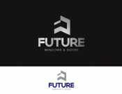 Projekt graficzny, nazwa firmy, tworzenie logo firm Logo Future Windows and Doors  - kruszynka