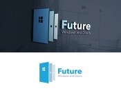 Projekt graficzny, nazwa firmy, tworzenie logo firm Logo Future Windows and Doors  - texter