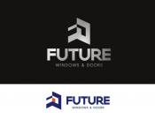Projekt graficzny, nazwa firmy, tworzenie logo firm Logo Future Windows and Doors  - kruszynka