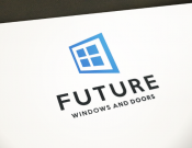 Projekt graficzny, nazwa firmy, tworzenie logo firm Logo Future Windows and Doors  - Szubmaister