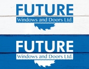 Projekt graficzny, nazwa firmy, tworzenie logo firm Logo Future Windows and Doors  - Piotr_dtp