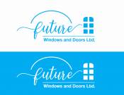 Projekt graficzny, nazwa firmy, tworzenie logo firm Logo Future Windows and Doors  - tunada