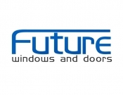 Projekt graficzny, nazwa firmy, tworzenie logo firm Logo Future Windows and Doors  - Noobski
