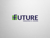 Projekt graficzny, nazwa firmy, tworzenie logo firm Logo Future Windows and Doors  - aurox